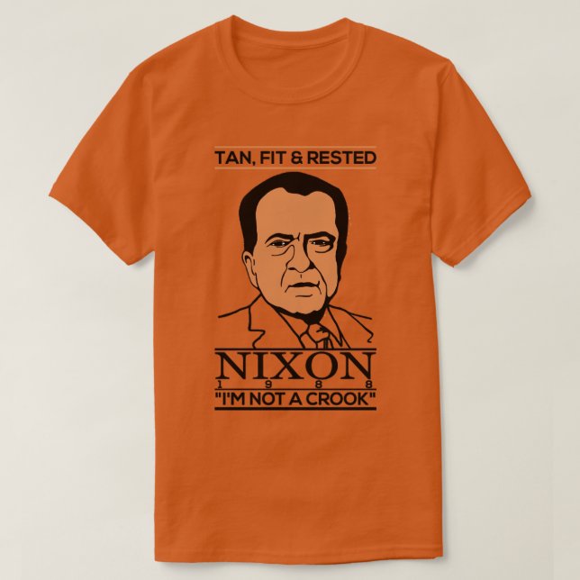 Nixon Im not a Crook 1988 T-Shirt (Design vorne)