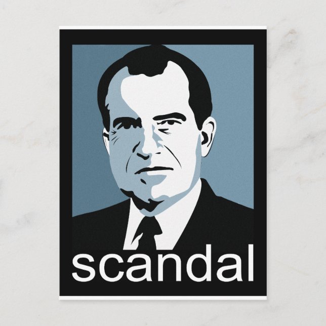 Nixon Postkarte (Vorderseite)