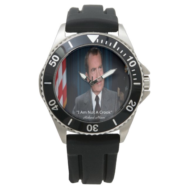 Nixon und ich bin keine Crook Watch Armbanduhr (Vorderseite)