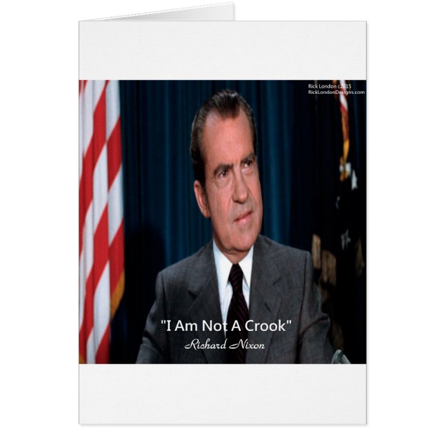 Nixon und kein Crook-Zitat (Vorne)