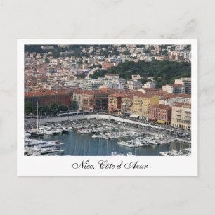 Nizza, Côte d'Azur Postkarte