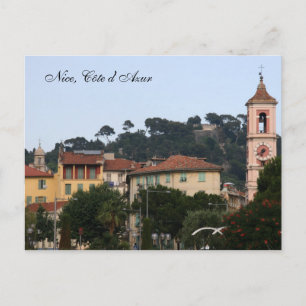 Nizza, Côte d'Azur Postkarte