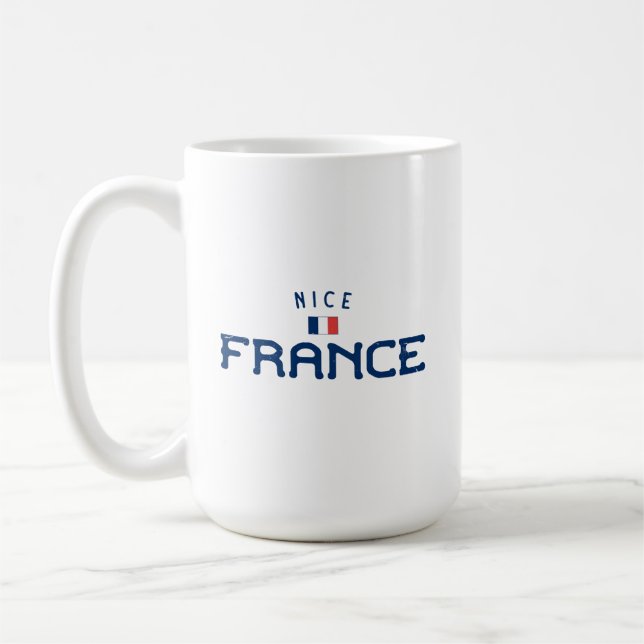 Nizza Frankreich Kaffeetasse (Links)