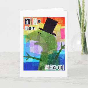 Nizza Hat, Gecko! Karte