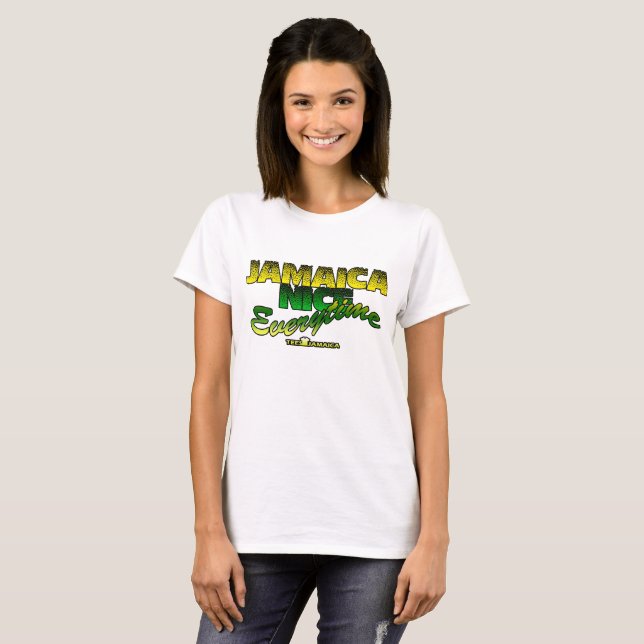 Nizza jedes Mal Damen-T - Shirt Jamaikas (Vorne ganz)