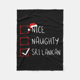 Nizza Naughty Sri Lankas Weihnachten Sri Lanka Her Fleecedecke