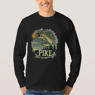 Nizza Raubfisch Kostüm für Fischerboote T-Shirt