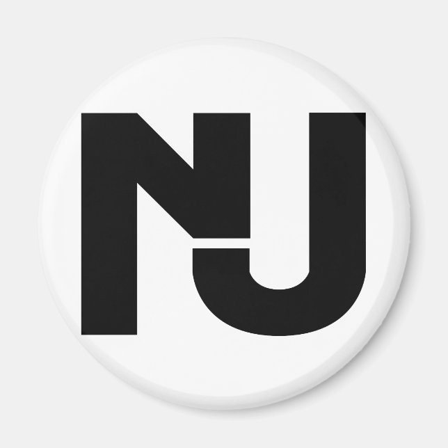 NJ Graphic Magnet (Vorne)