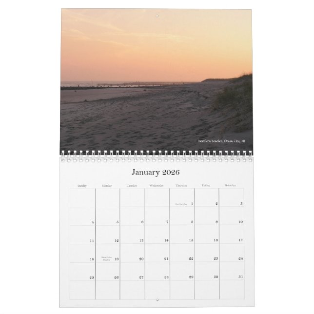 NJ Ufer 2011 Kalender (Jan 2026)