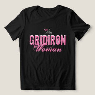 NJF GRIDIRON Edge Chalk Frau Tri-Blend Shirt