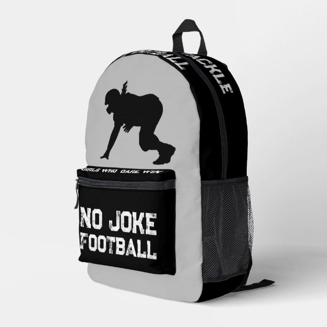 NJF RETRO LINEWOMEN BEDRUCKTER RUCKSACK (Rückseitige Ecke Rechts)