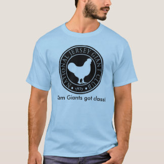 NJGC Logo blaues t T-Shirt