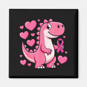 Nk-Band-T-Rex-Kinder-Brustkrebs-Bewusstsein-Jungen Magnet