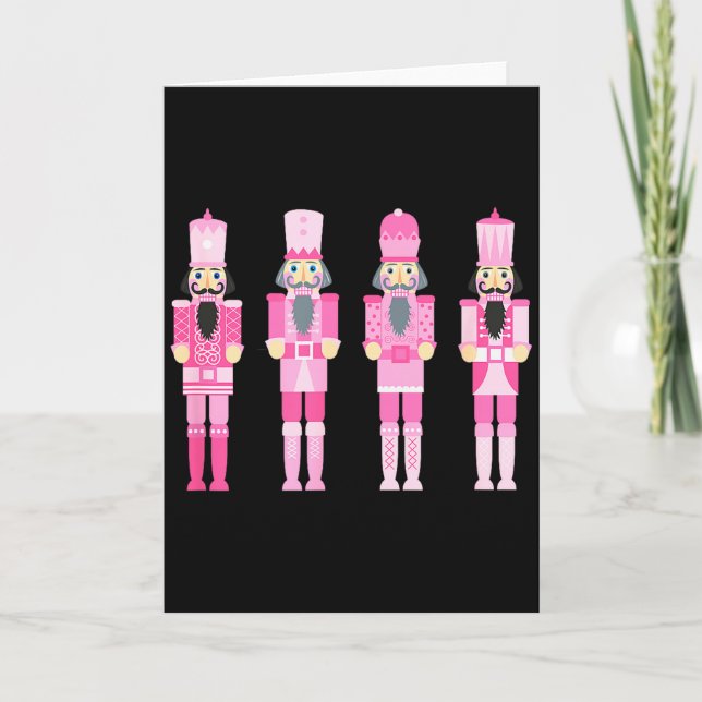 Nk Christmas Nutcracker Squad Ballet Dance Matchin Karte (Vorderseite)