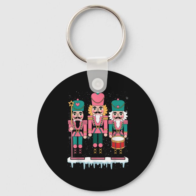 Nk Nutcracker Squad Xmas Nk Christmas Pajamas Wome Schlüsselanhänger (Vorderseite)