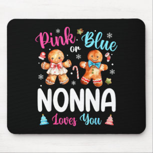 Nk Oder Blau Nonna Liebt Dich Geschlecht Enthüllun Mousepad