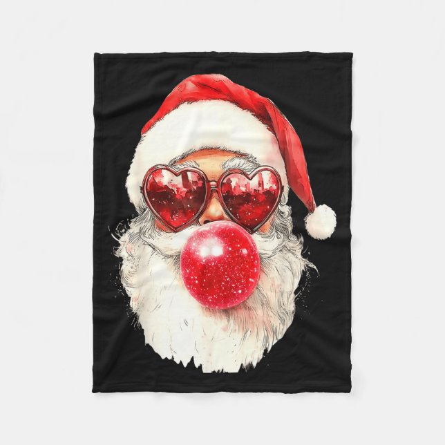 Nk Santa Christmas Bubble Gum Nk Sungles  Fleecedecke (Vorderseite)