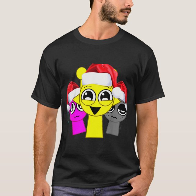 Nki Simon Gray Sprunky Christmas!  T-Shirt (Vorderseite)