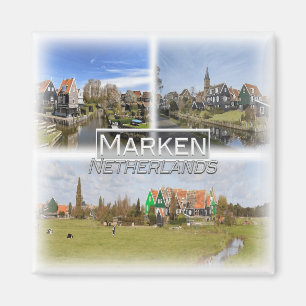 NL0031 Europe, Niederlande, Marken, Kühlschrank Magnet