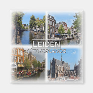 NL0034 Europe, Niederlande, Leiden, Kühlschrank Magnet