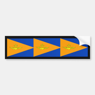 NL VLAG Luchtmacht, die Niederlande Autoaufkleber