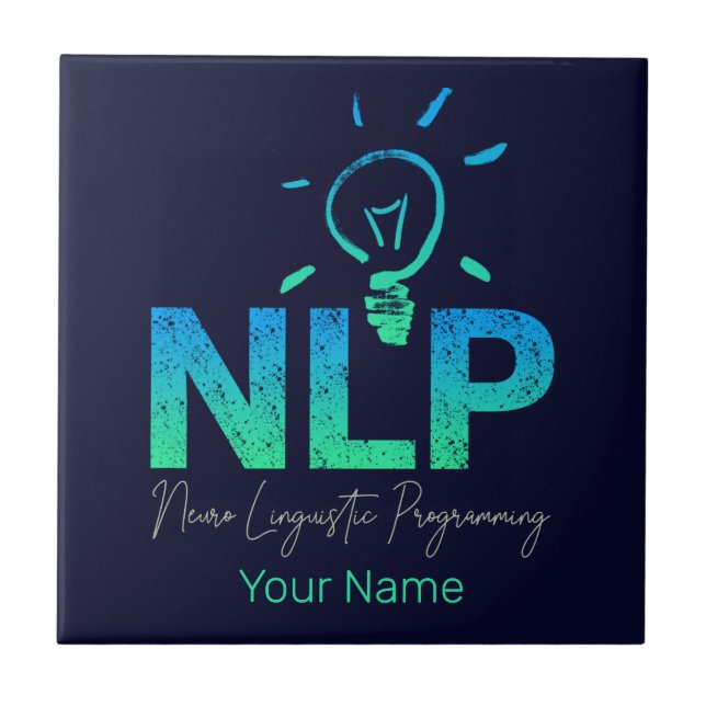 NLP-Programmierer und Ausbilder für Neurolinguisti Fliese (Vorderseite)