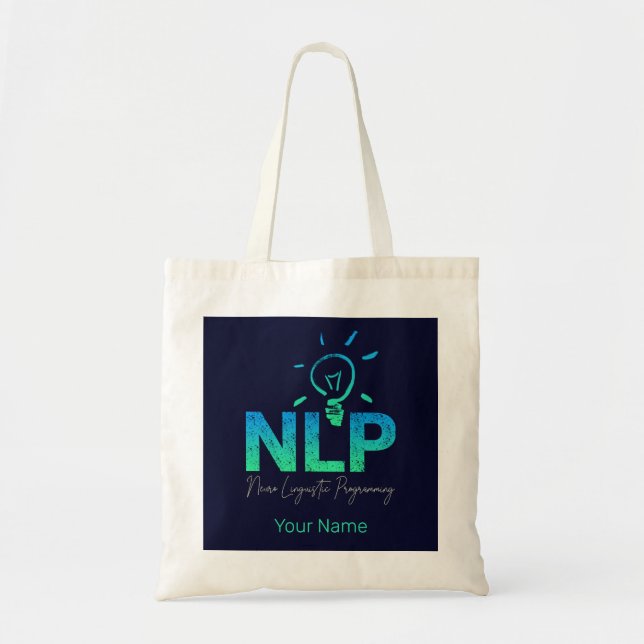 NLP-Programmierer und Ausbilder für Neurolinguisti Tragetasche (Vorne)