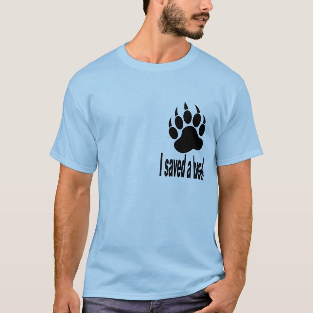 NLWS_I rettete einen Bären T-Shirt (Vorderseite)