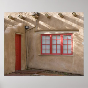 NM, New Mexico, Santa Fe, Canyon Road, legendär Poster