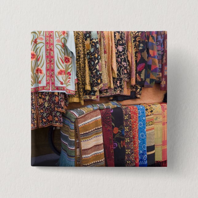 NM, New Mexico, Santa Fe, Navajo Bekleidung, Button (Vorderseite)