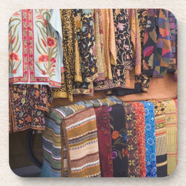 NM, New Mexico, Santa Fe, Navajo Bekleidung, Getränkeuntersetzer (Vorderseite)