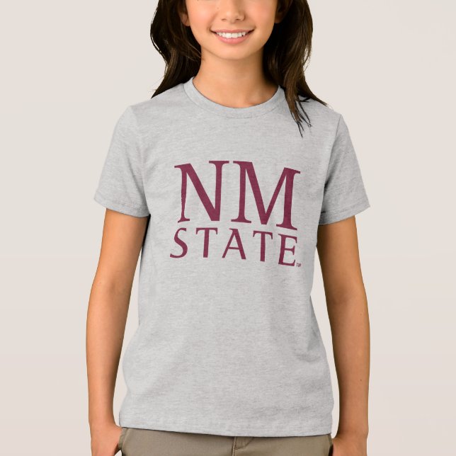 NM State Tri-Blend Shirt (Vorderseite)