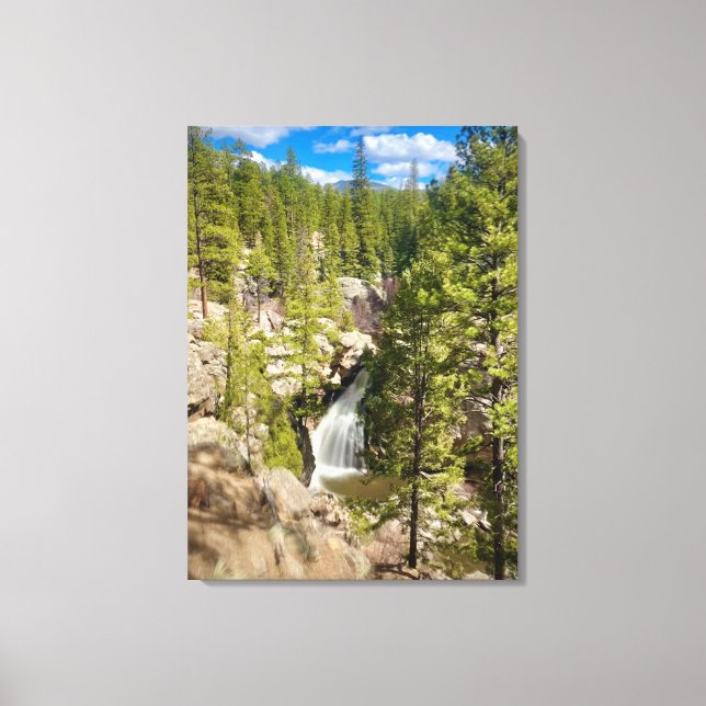 NM-Wasserfälle Leinwanddruck (Vorderseite)