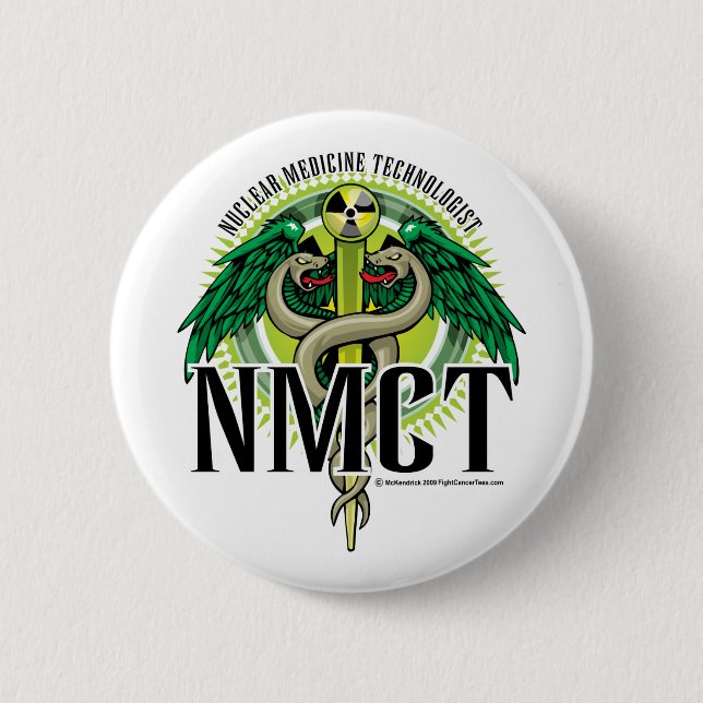 NMCT Caduceus Button (Vorderseite)