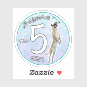 NMD bei DSK - Abzeichen-Sticker vom Mai 2023 Aufkleber