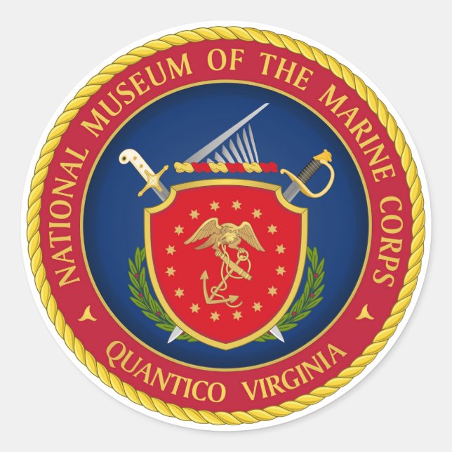 NMMC-Aufkleber Runder Aufkleber (Vorderseite)