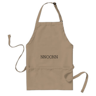 NNOONN SIMPLE LOGO APRON SCHÜRZE