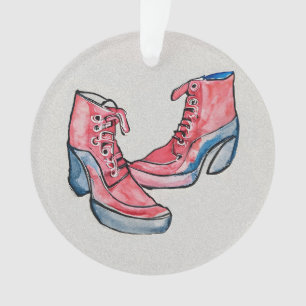 No 01, Dessin À La Main De Chaussures Drôle Collec