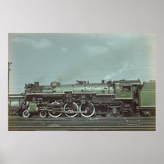 No. 1401 at Ivy City, Washington, D.C. Poster (Vorne)