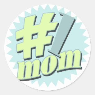 No. 1 Mère Stickers Fête des mères