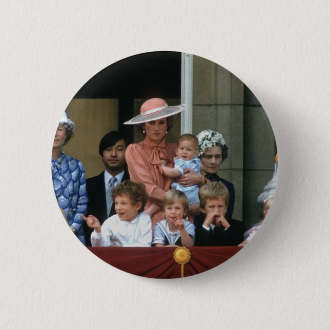 No.20 Buckingham Palace 1985 Prinz-William Button (Vorderseite)