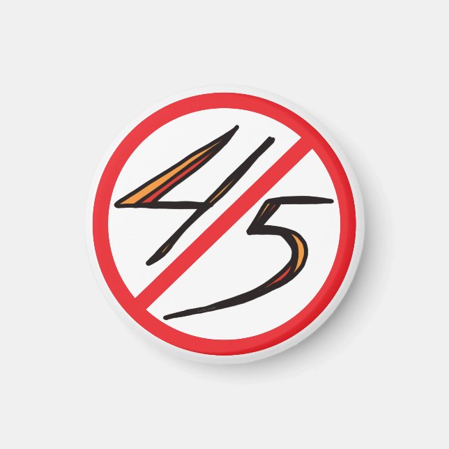 NO 45 Magnet (Vorne)