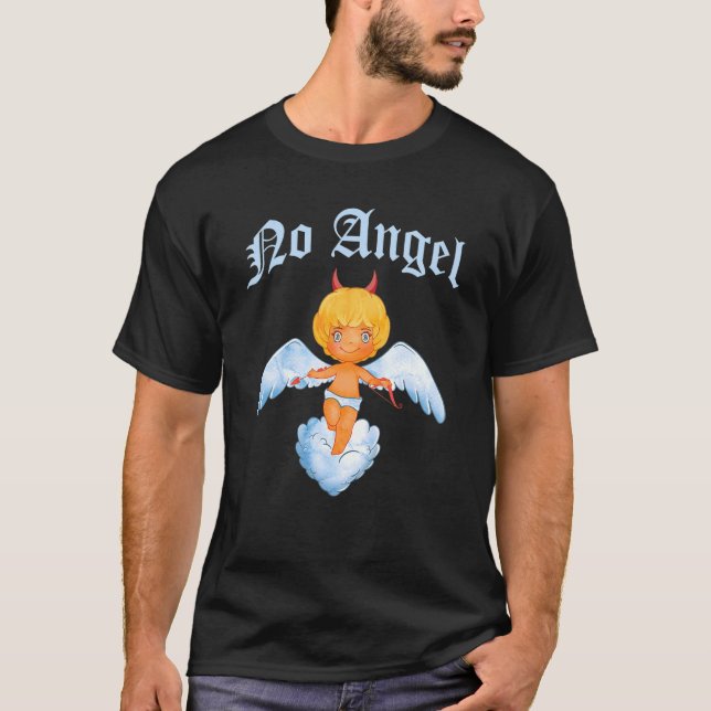 No Angel Cherub T-Shirt (Vorderseite)