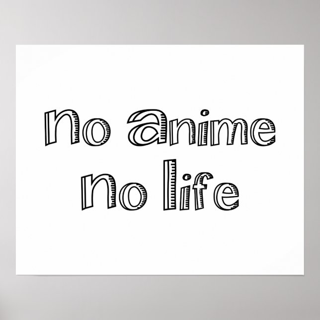 no anime no life poster (Devant)