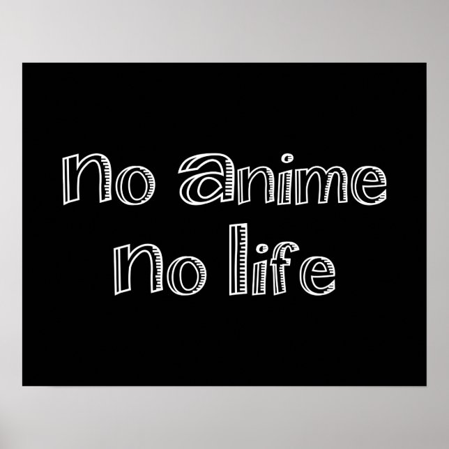 no anime no life poster (Devant)