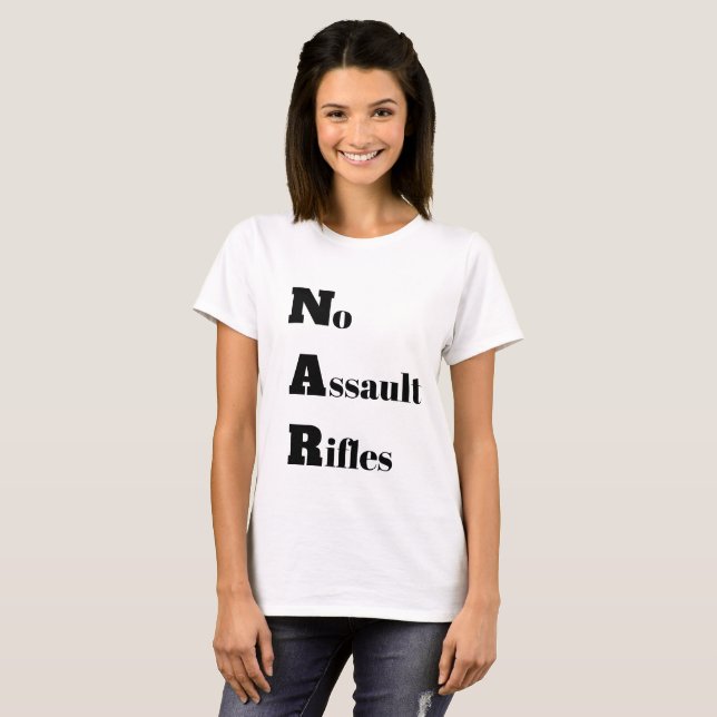 No Assault Rifles T - Shirt (Vorne ganz)