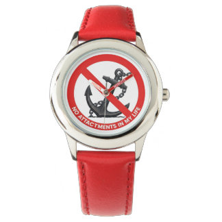 No attachments in my life armbanduhr