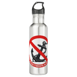 No attachments in my life edelstahlflasche