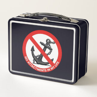 No attachments in my life metall brotdose