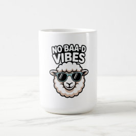 No Baa-d Vibes Sheep Kaffeetasse